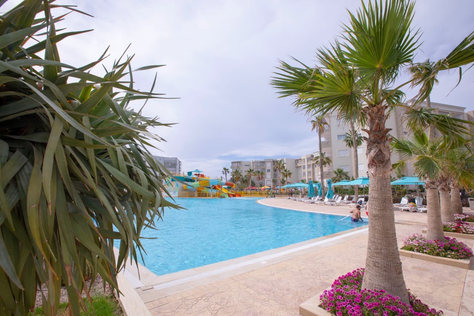 Monastir - Appart S+1, PALM LAKE RESORT Folla
