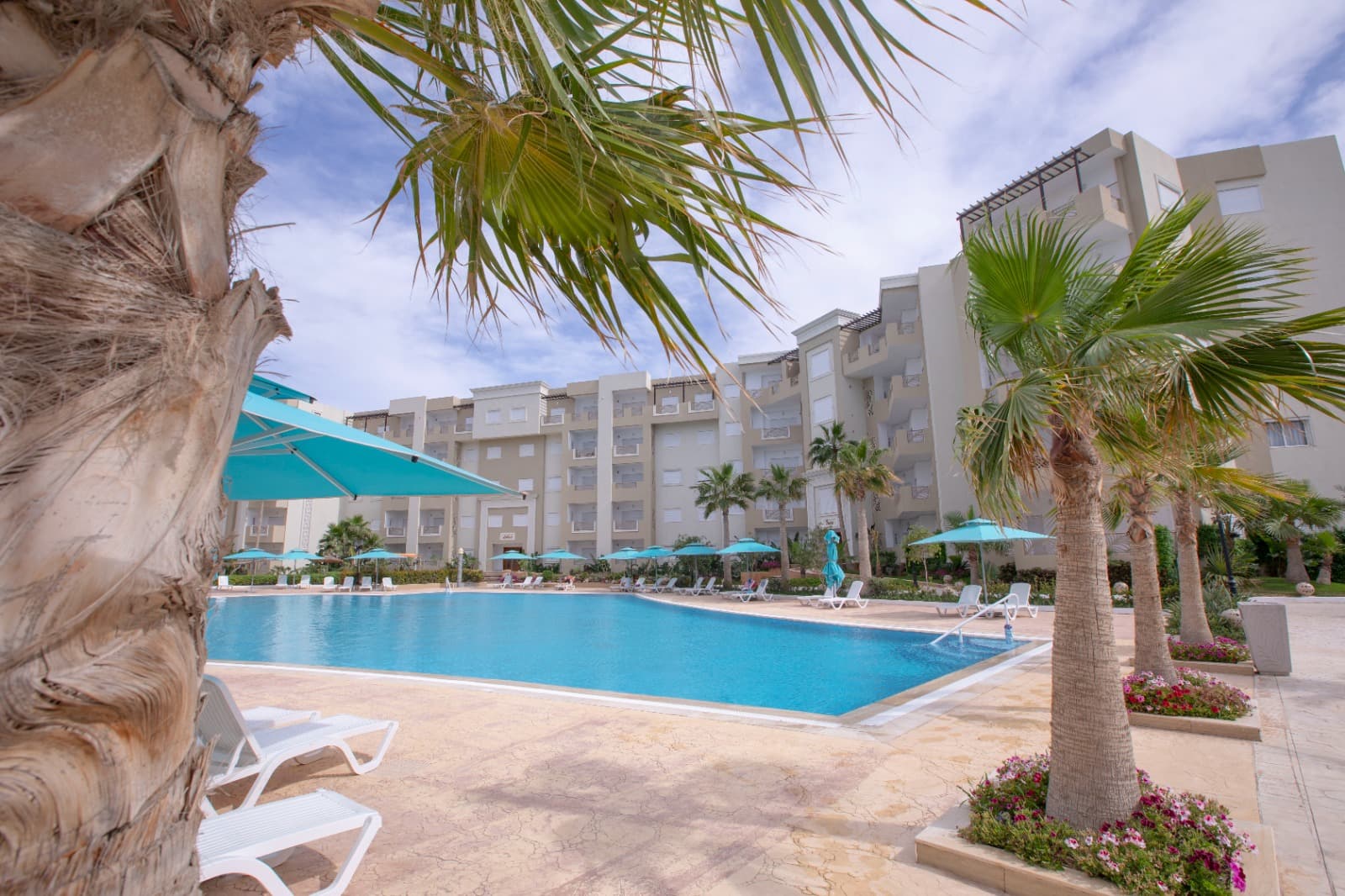 Monastir - Appart S+2, PALM LAKE RESORT Folla