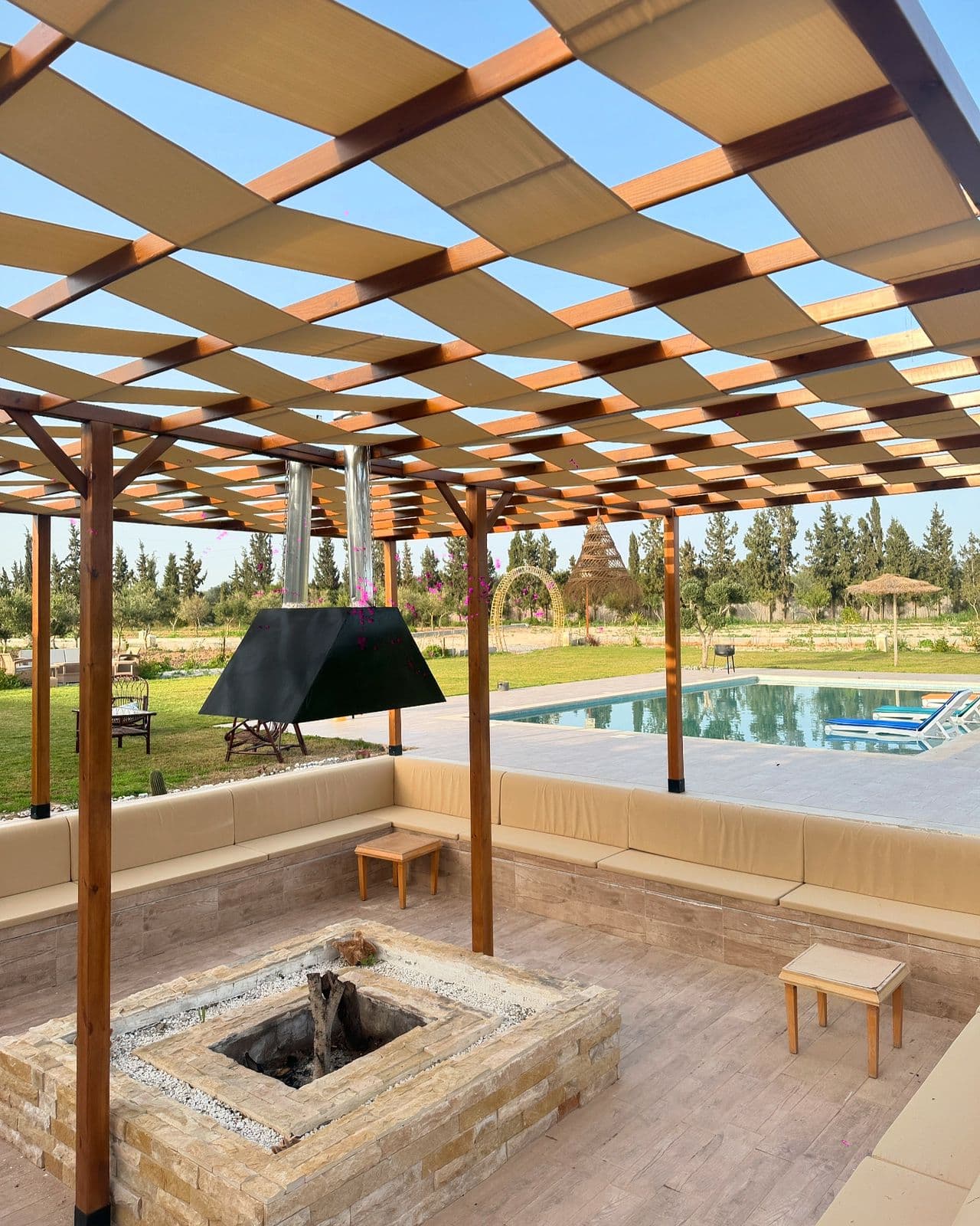 Sousse, Moureddine – Dar Amen Chalets 12 P avec l'espace ( 30 P)