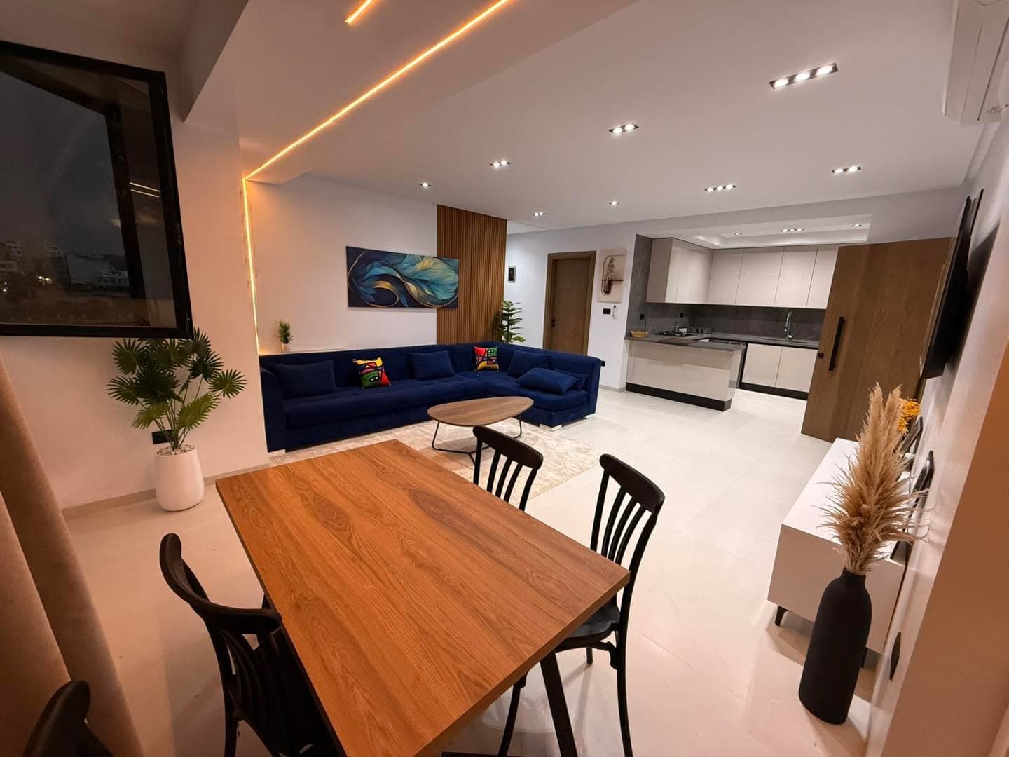 Appartement Luxe S2-900m-plage-Fibre-Smart TV-Parking