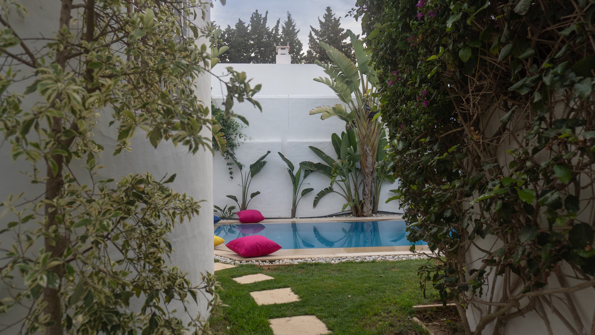 Havre de Paix avec Piscine Privée A Hammamet Sud